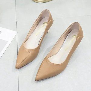 new pointed toe pumps women's stiletto heels